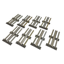 8 Lego® train rails 12V