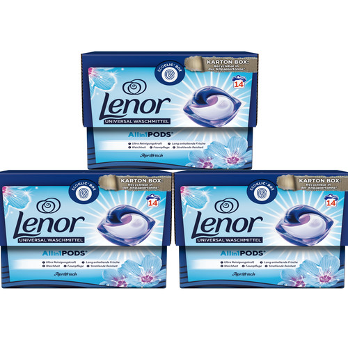 Lenor détergent allin1 - 3,