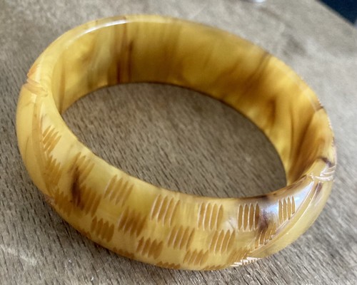 Vintage bracelet bakélite art - bracelet,
