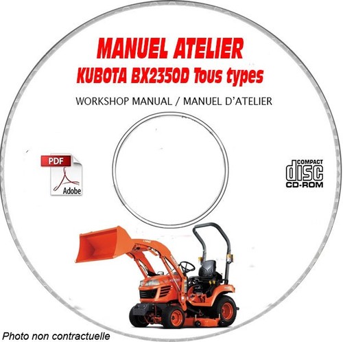 Bx2350d manuel atelier - atelier, cdrom