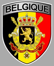 BELGIQUE DRAPEAU BLASON