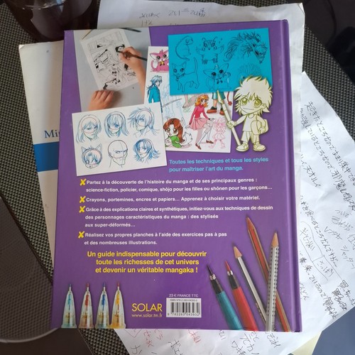 Livre manuel manga - livre, du