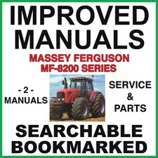 Massey Ferguson 8200 Series MF-8250 Tractor SERVICE & PARTS Manual -2- Manuals