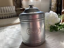 325⚜️ Antique Vintage Authentic Aluminum Coffee Spice Pot Height 15cm