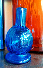 Lampe Veilleuse Verre bleu