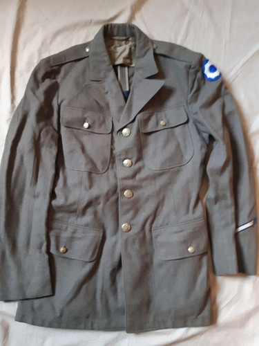 Veste drap laine kaki - de, us