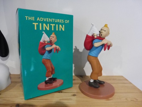 Superbe figurine tintin et - figurine,