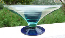 GRANDE COUPE VERRE FRUITS SUR