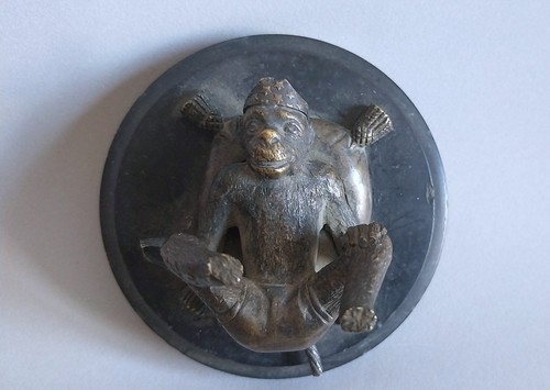 Bronze satirique xixeme - bronze,