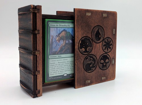 Deck box mtg commander - box,