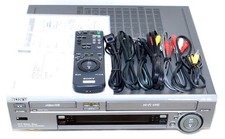 Sony WV-H5 Hi8 8mm VHS VCR Video Deck Player Maintenu Testé Fonctionnel...