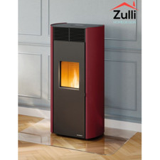 POÊLE À PELLETS CANALISABLE ECOFIRE PALAZZETTI CLELIA 13 PRO3 ROUGE