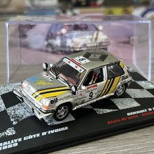 Miniature Altaya Ixo 1/43 Renault 5 GT Turbo Rallye Cote D'Ivoire 1989 Oreille