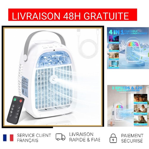 Climatiseur mobile 1 - climatiseur, 4-en-1