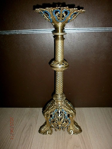 Rare superbe pique cierge - rare,