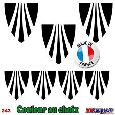 7 Stickers Logo Trek -