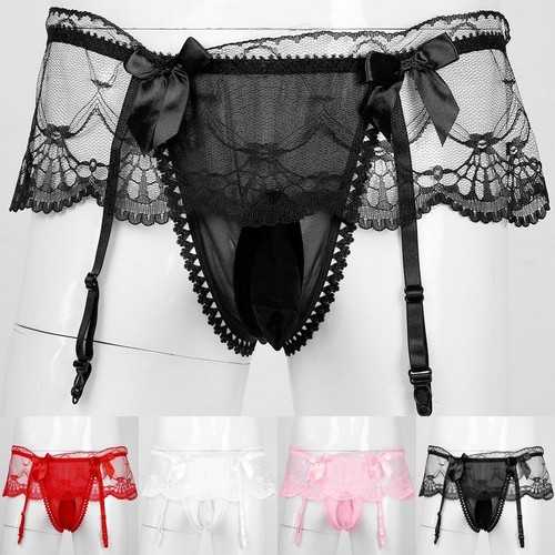 Hommes pur dentelle boxer slip - dentelle,