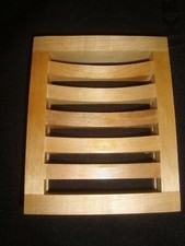 IKEA Soap Holder Wood Soap Dish Solid Birch Molger Bath Bathroom Kitchen - NEW 