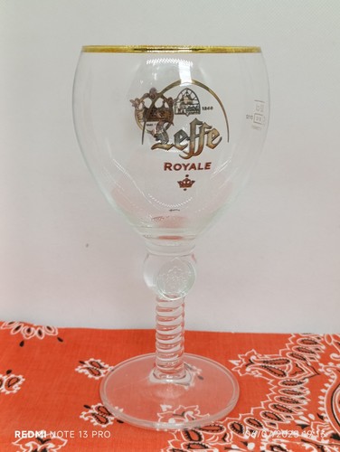 Ancien verre bière leffe - ancien,