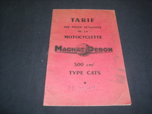 Catalogue pieces detachees - catalogue, 32