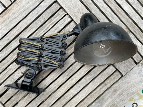 Ancienne lampe accordéon - ancienne,