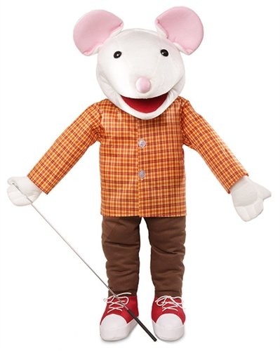 Mouse sneakers full - 25", w/sneakers,