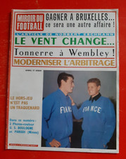 1964 miroir du football n°61 ANGLETERRE BELGIQUE SECHEHAYEFRANCE NORVEGE