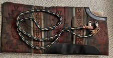 Mustang Navajo Cutback Built-up Western Saddle Pad with Matching Weaver Reins!