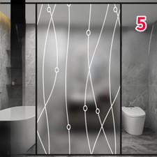 Floral Givré Film Fenêtre