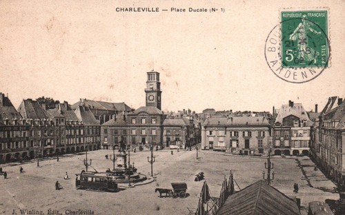 Carte postale charleville - carte,