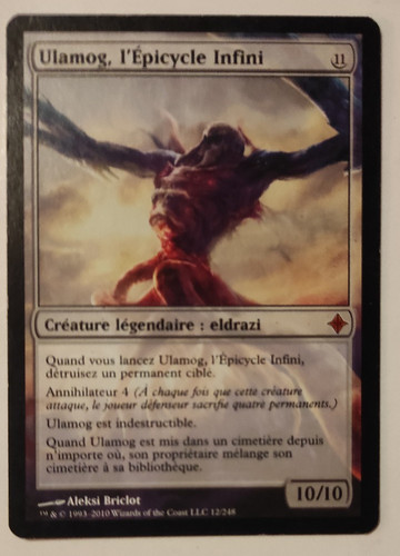 Mtg ulamog l epicycle - mtg, l'epicycle