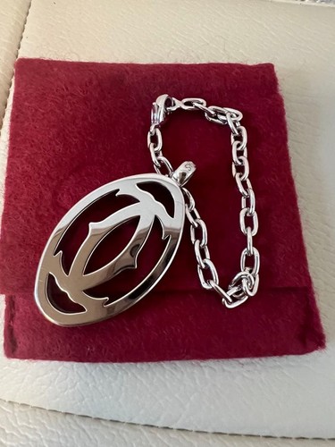 Logo cartier breloque argent - cartier,