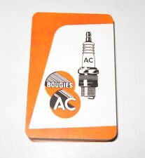 GAME 52 CARDS "AC CANDLES" VGC, ADVERTISING, MECHANICS, CARS, GARAGE, CAR