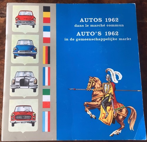 Album chromos autos - autos, 1962