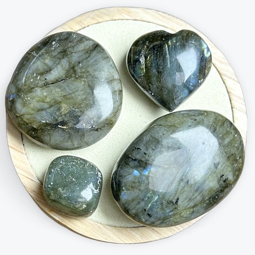 Labradorite rolled stones - labradorite,