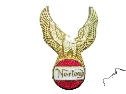 Pin moto sigle norton - pin's,