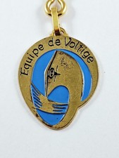 KEYCHAIN - VOLATILE TEAM - Militaria / Air Force - Painted Metal 1960s
