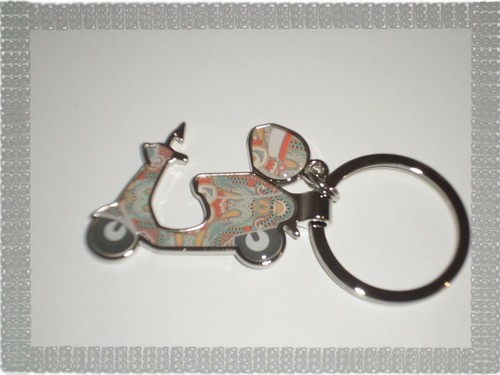 Porte clés fantaisie rose - porte,