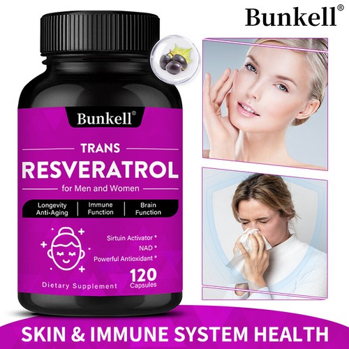 Resveratrol 500mg capsules - resveratrol,