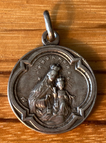 Medaille religieuse argent - medaille,