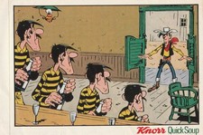 autocollant Lucky Luke Daltons Knorr Morris