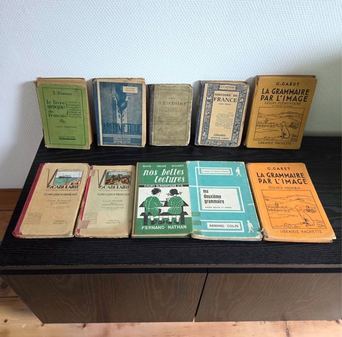 Lot 10 manuels - 📚, de