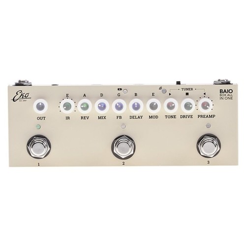 Guitare multieffet eko baio - guitare,