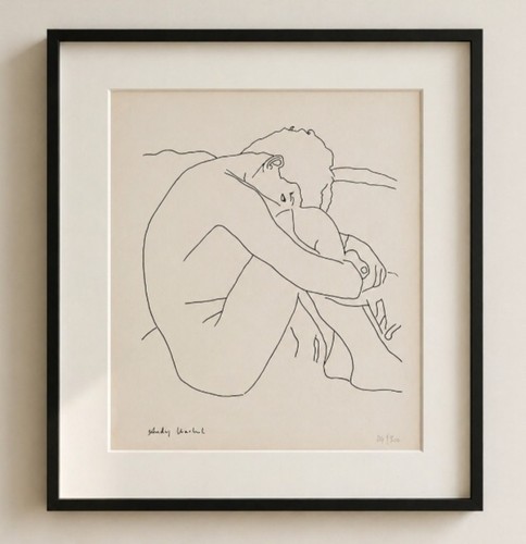 Superbe lithographie académie