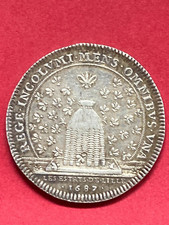 JETON argent Louis XIV les États de Lille 1687 ruche abeilles Flandres Nord