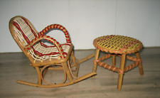 Ancien Fauteuil Table de