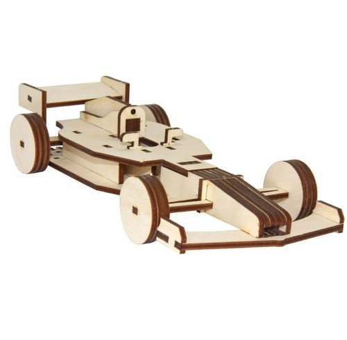 Puzzle bois voiture - 3d,