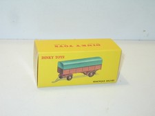 box 70 dinky toys (bumpy trailer) identical hard cardboard unmarked copy