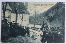 Old postcard Convent of the Grande Chartreuse expulsion of the Carthusian Fathers (48152)
