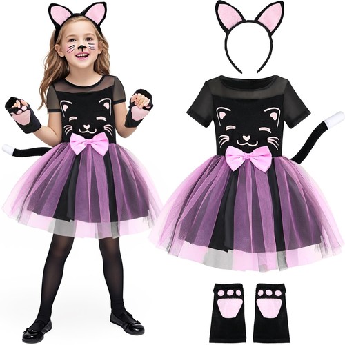 Robe chat fille - robe,